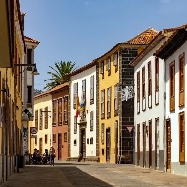Calle de San Cristóbal de La Laguna, ciudad Patrimonio de la Humanidad por la UNESCO